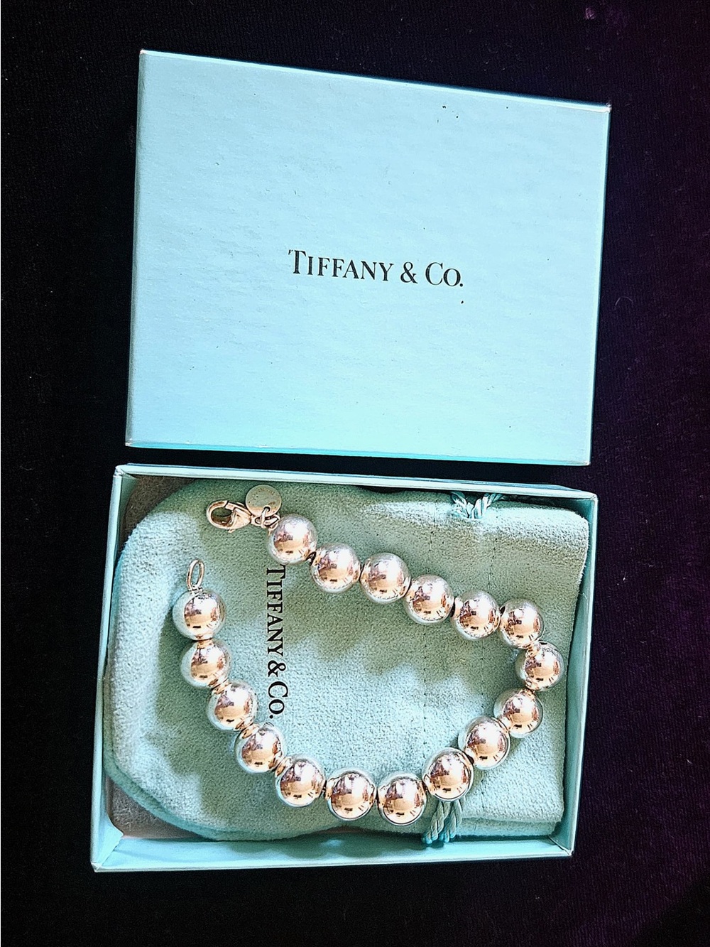 Tiffany & Co. Sterling Bead Bracelet - Silver - Picture 6 of 9
